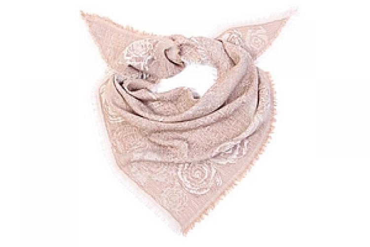 Палантин  шерсть "косынка" №96