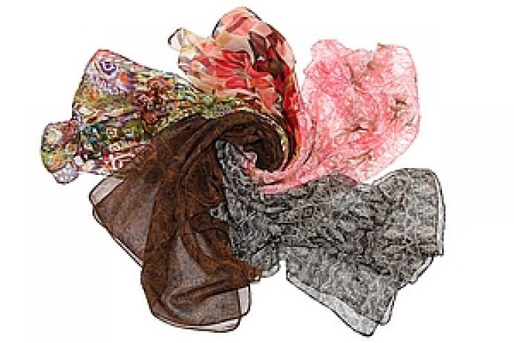 Кашне шифон (набор из 5) №169