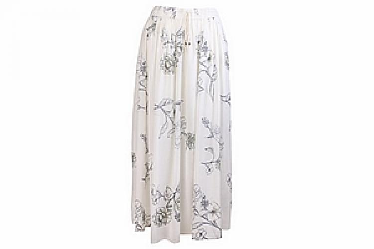 Юбка (вискоза-креп) на резинке №124