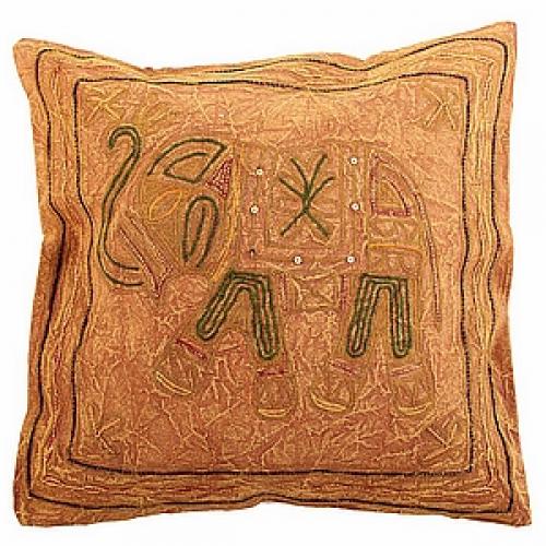 Наволочка с вышивкой "Слон" №93