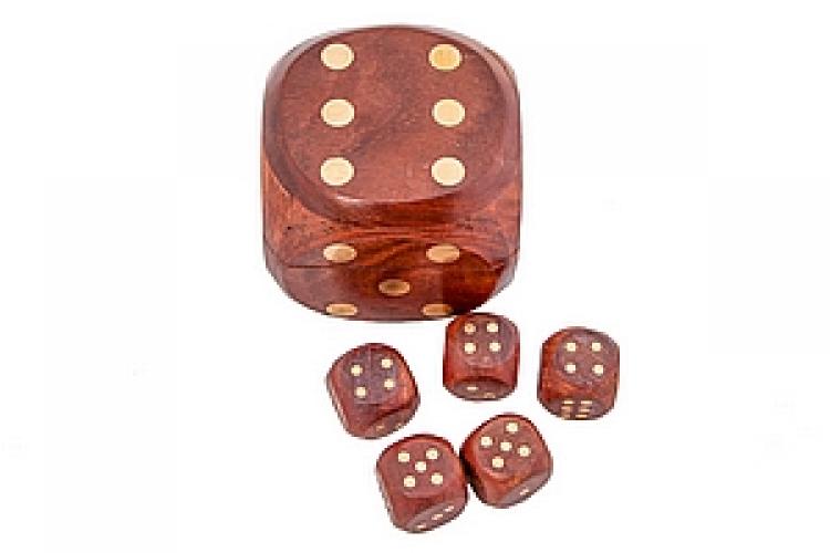 Сувенир "Кости" (дерево) №163