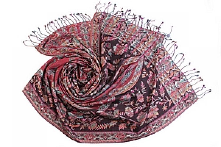 Палантин двухсторонний вискоза №31