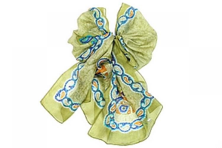 Шарф (шелк натуральный)  №155