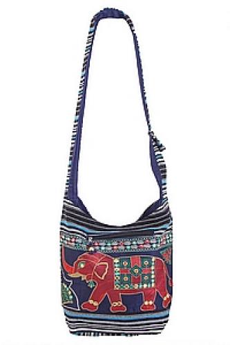 Сумка кросс-боди вышивка "Слон" №101