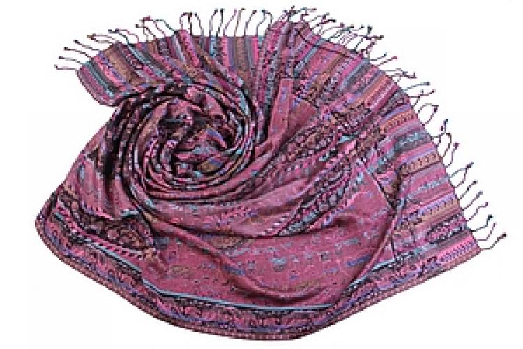 Палантин двухсторонний вискоза №65