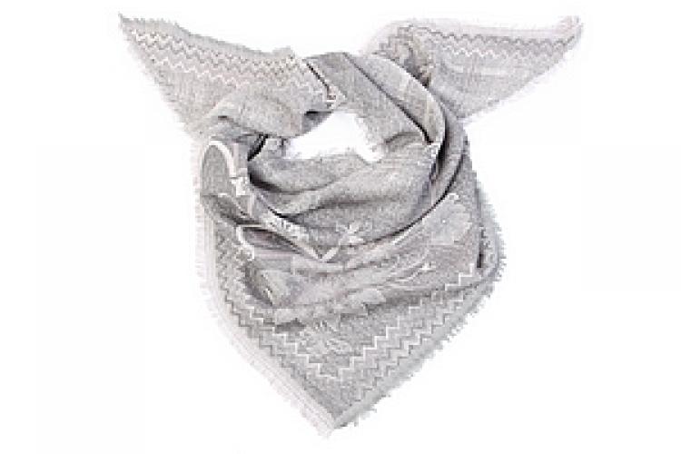 Палантин  шерсть "косынка" №110