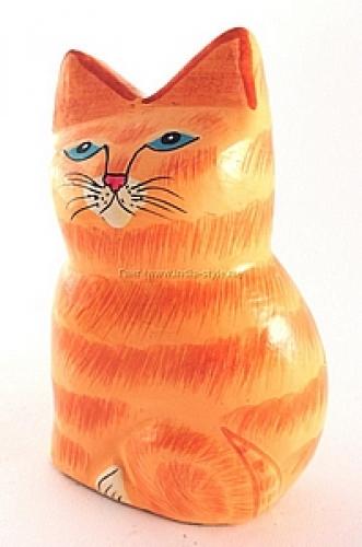 Статуэтка "Кот" папье-маше №166