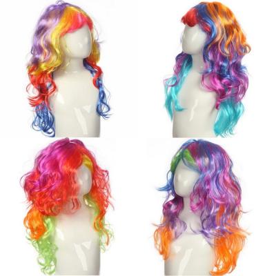  Парик разноцветный (разные сочетания цвета) 