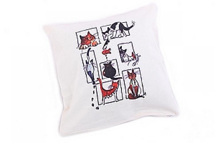 Наволочка "DJ принт" декор. (хлопок) №19