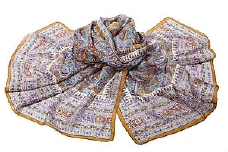 Палантин (шелк) №184