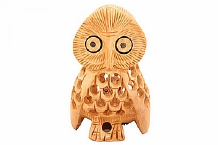 Статуэтка "Сова прорезная" №113