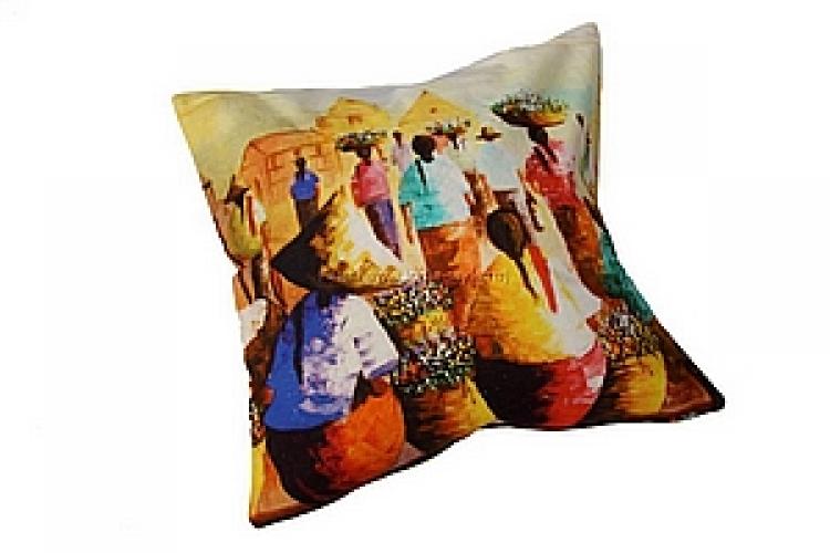 Наволочка "DJ принт" декор. (хлопок) №173