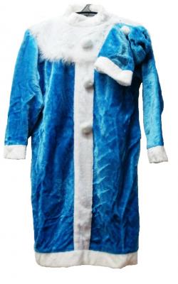  Костюм взрослый - "Снегурочка" меховой 