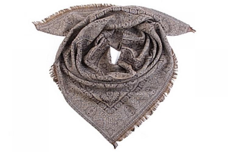 Платок двухсторонний (шерсть 100%) №31