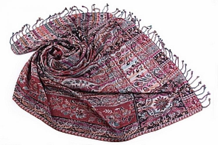 Палантин  двухсторонний вискоза №156