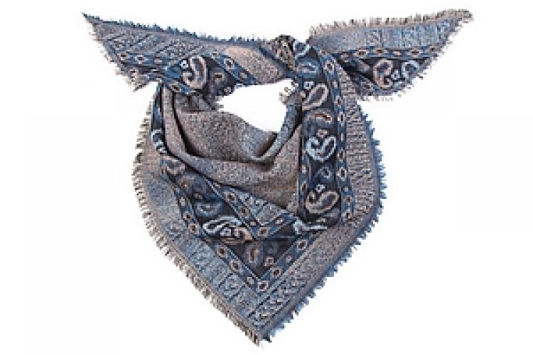 Палантин  шерсть "косынка" №11