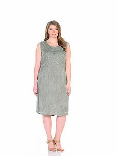 Платье (вискоза) с вышивкой №56