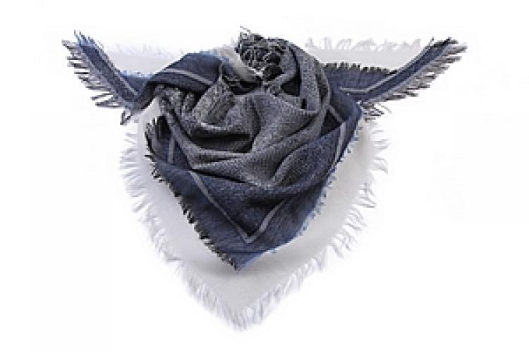 Палантин  шерсть "косынка" №125