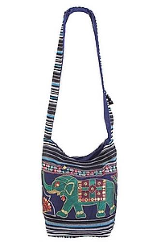 Сумка кросс-боди вышивка "Слон" №149