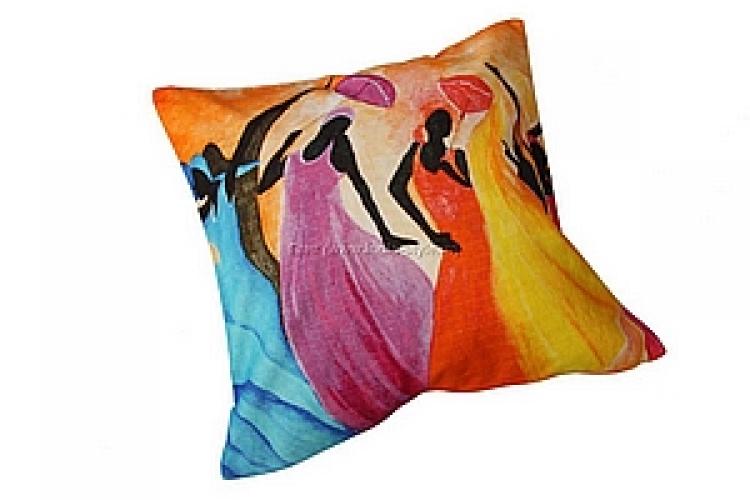 Наволочка "DJ принт" декор. (хлопок) №131