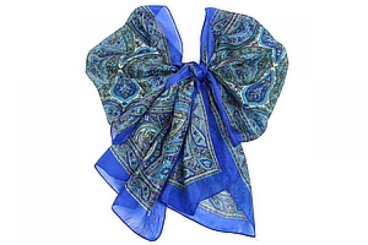 Шарф (шелк натуральный)  №15