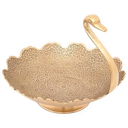 Ваза фруктовница "Лебедь" №105