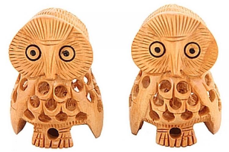 Статуэтка "Сова прорезная" №133