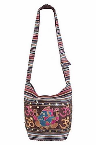 Сумка кросс-боди вышивка "Ганеш" №98