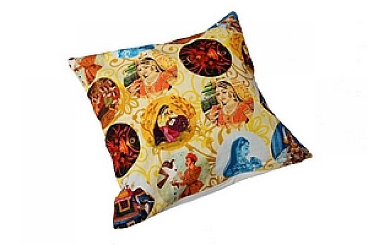 Наволочка "DJ принт" декор. (хлопок) №188