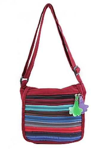 Сумка хлопок на лямке " молнии"  №80