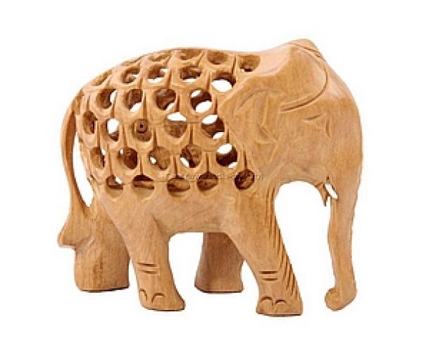Статуэтка "Слон прорезной хоб.вн"№33