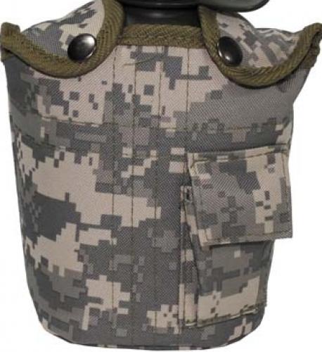 Фляга армейская пластиковая MFH л с чехлом ACU ― магазин нужных товаров у нас есть все playera.ru Тел 8-495-741-86-12 a7418612@yandex.ru  тнп карнавал праздник отдых спорт дом одежда 
