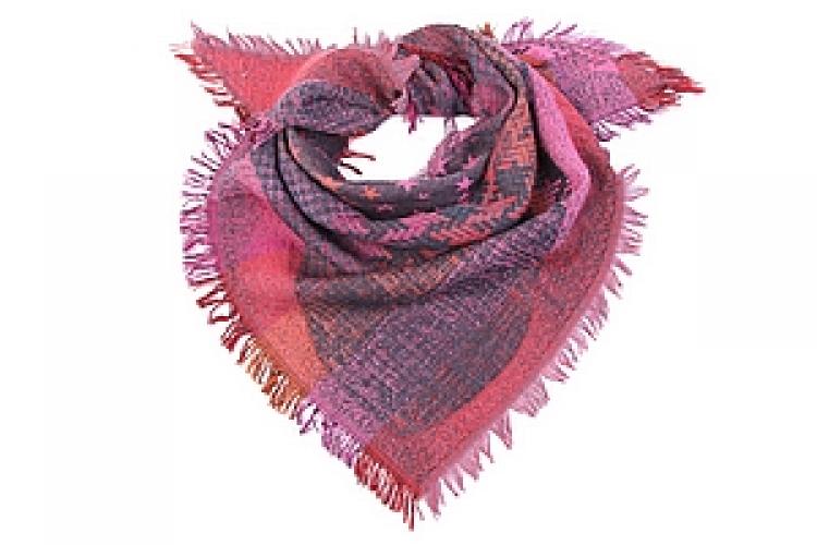 Палантин  шерсть "косынка" №194