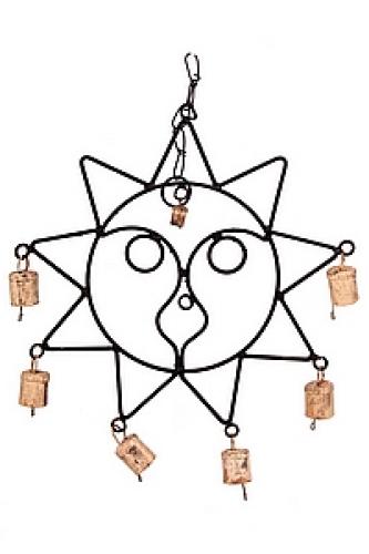 Колокольчик подвесной антик №81