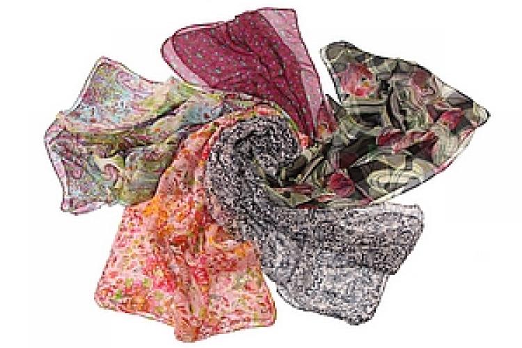 Кашне шифон (набор из 5) №96