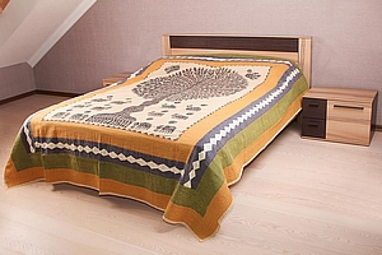 Покрывало с аппликацией  ручной работы №170