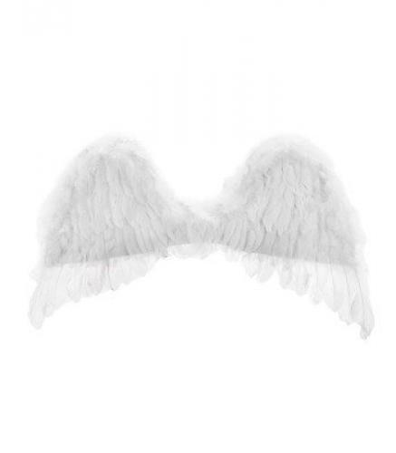 Белые перьевые крылья - купить 