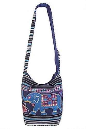 Сумка кросс-боди вышивка "Слон" №148