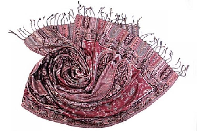 Палантин двухсторонний вискоза №52