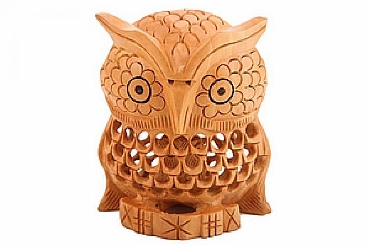 Статуэтка "Сова прорезная" №39