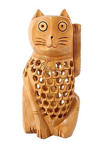 Статуэтка "Кот прорезной" 2" №90