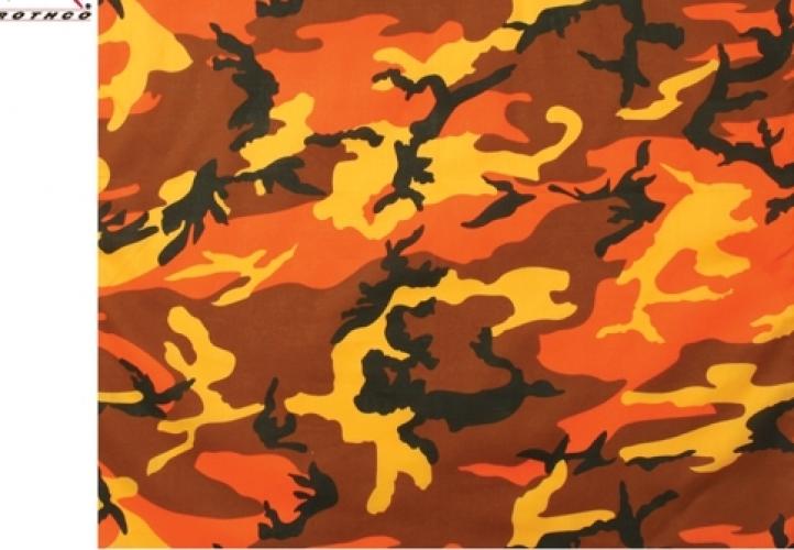 Бандана Оранжевый камуфляж  ― магазин нужных товаров у нас есть все playera.ru Тел 8-495-741-86-12 a7418612@yandex.ru  тнп карнавал праздник отдых спорт дом одежда 