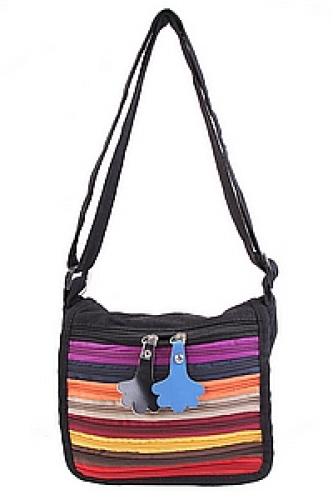 Сумка хлопок на лямке " молнии"  №32