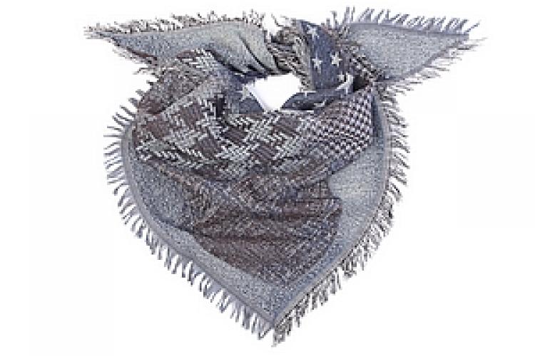 Палантин  шерсть "косынка" №37