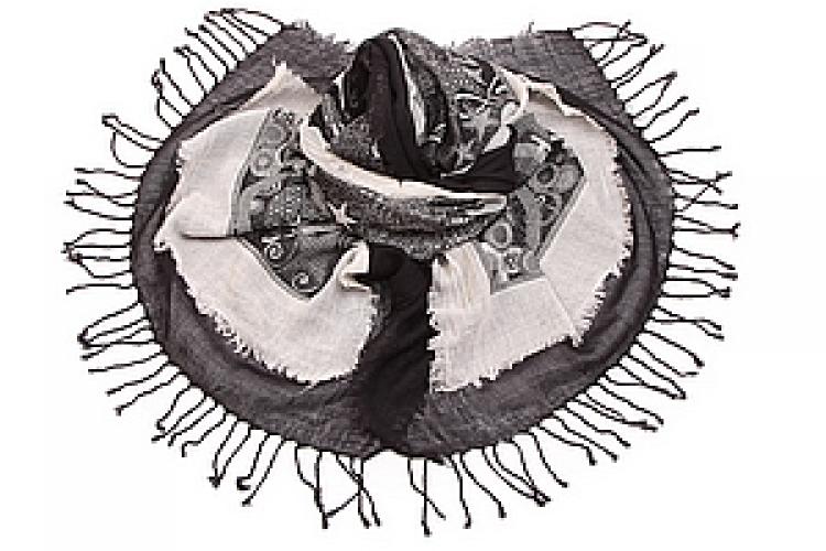 Палантин (шерсть) в ассорт.  №125