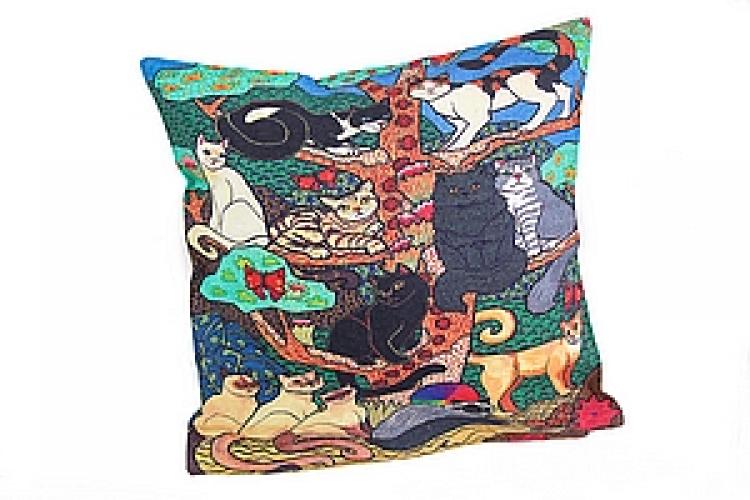 Наволочка "DJ принт" декор. (хлопок) №147