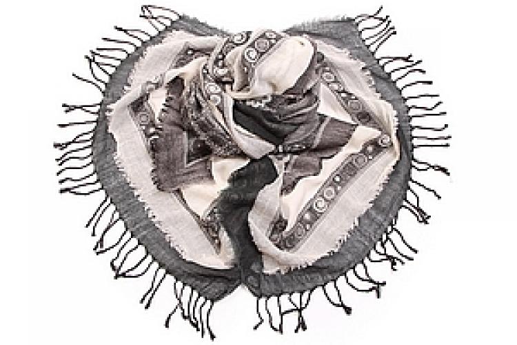 Палантин (шерсть) в ассорт.  №125