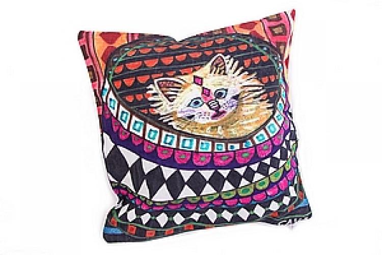 Наволочка "DJ принт" декор. (хлопок) №84