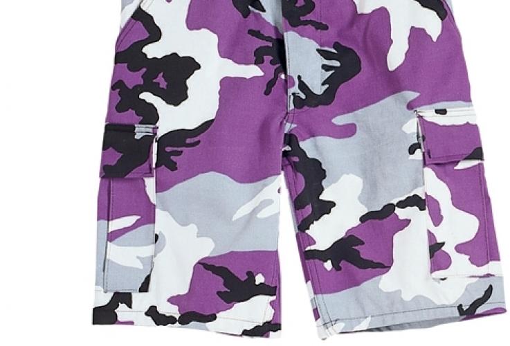 Шорты Ультра фиолетовый камуфляж  ― магазин нужных товаров у нас есть все playera.ru Тел 8-495-741-86-12 a7418612@yandex.ru  тнп карнавал праздник отдых спорт дом одежда 