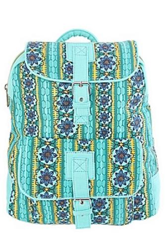 Рюкзак хлопок "1 карман"с декор.отделкой АВ8347/66